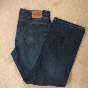 Levi’s 527 medium/dark bootcut jeans